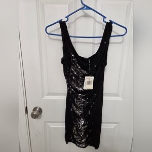 Guess womens bodycon dress black Size S NEW